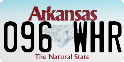AR license plate 096WHR