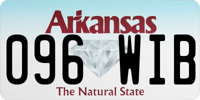 AR license plate 096WIB
