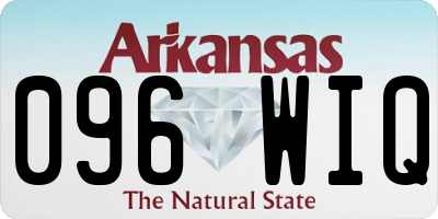 AR license plate 096WIQ