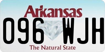 AR license plate 096WJH