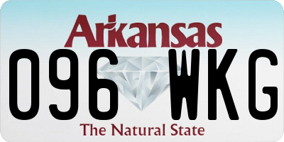 AR license plate 096WKG