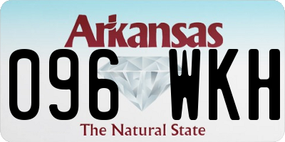 AR license plate 096WKH