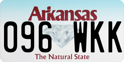 AR license plate 096WKK