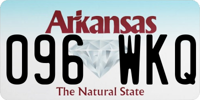 AR license plate 096WKQ