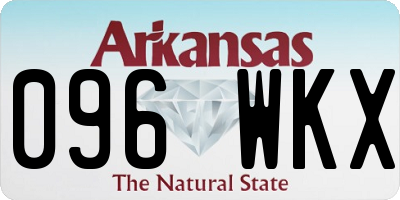 AR license plate 096WKX