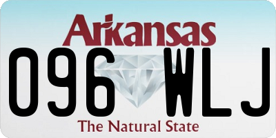 AR license plate 096WLJ
