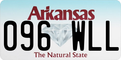 AR license plate 096WLL