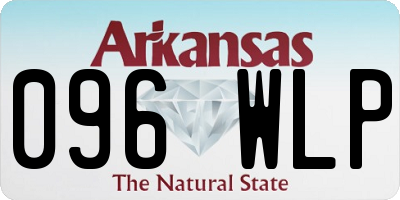 AR license plate 096WLP