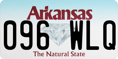 AR license plate 096WLQ