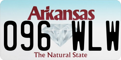 AR license plate 096WLW