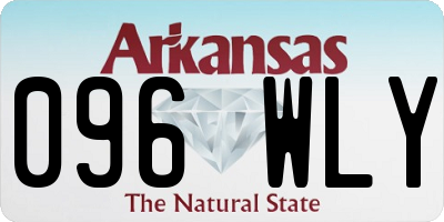 AR license plate 096WLY