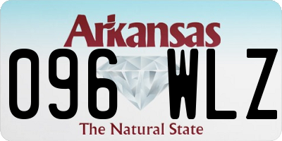 AR license plate 096WLZ