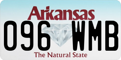 AR license plate 096WMB