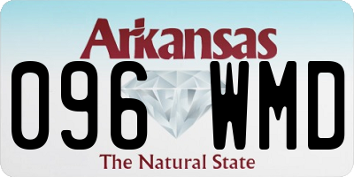 AR license plate 096WMD