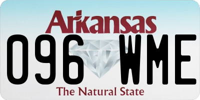 AR license plate 096WME