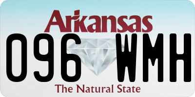 AR license plate 096WMH