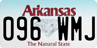 AR license plate 096WMJ