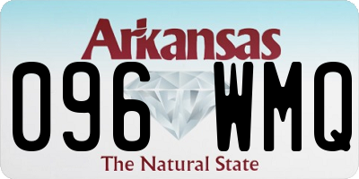 AR license plate 096WMQ