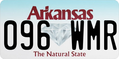AR license plate 096WMR