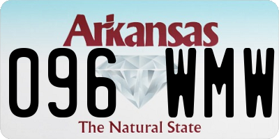 AR license plate 096WMW