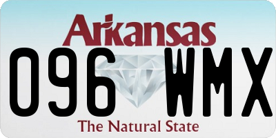 AR license plate 096WMX