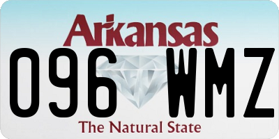 AR license plate 096WMZ
