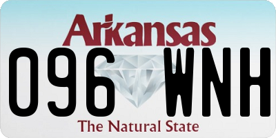 AR license plate 096WNH