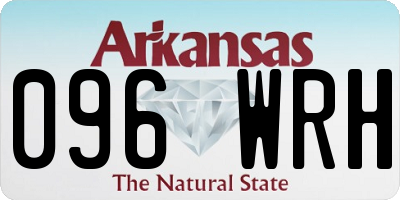 AR license plate 096WRH