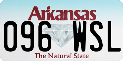 AR license plate 096WSL