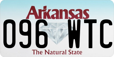 AR license plate 096WTC