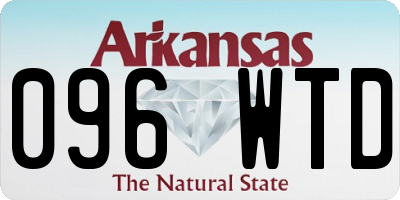 AR license plate 096WTD