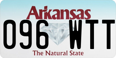 AR license plate 096WTT