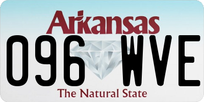 AR license plate 096WVE
