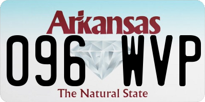 AR license plate 096WVP
