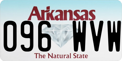 AR license plate 096WVW
