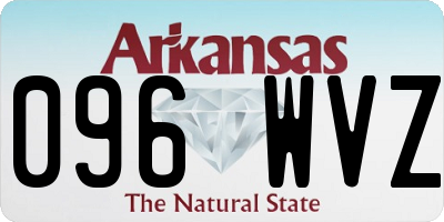 AR license plate 096WVZ