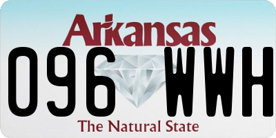 AR license plate 096WWH