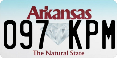 AR license plate 097KPM