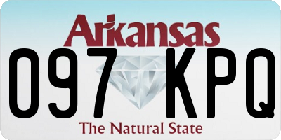 AR license plate 097KPQ