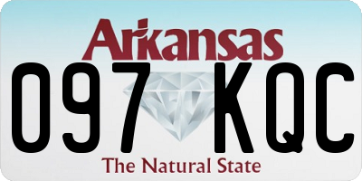 AR license plate 097KQC