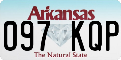 AR license plate 097KQP