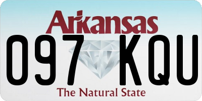 AR license plate 097KQU