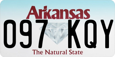AR license plate 097KQY