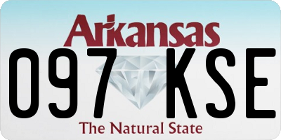 AR license plate 097KSE