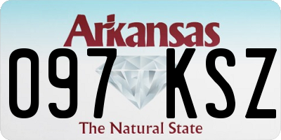 AR license plate 097KSZ