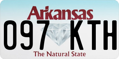 AR license plate 097KTH