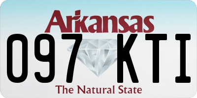AR license plate 097KTI