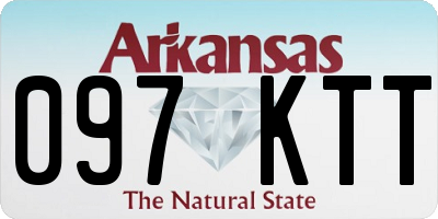 AR license plate 097KTT
