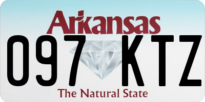 AR license plate 097KTZ