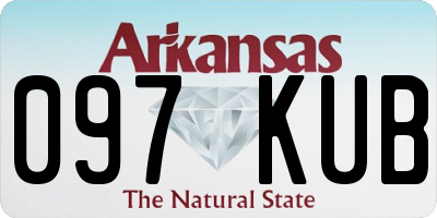 AR license plate 097KUB